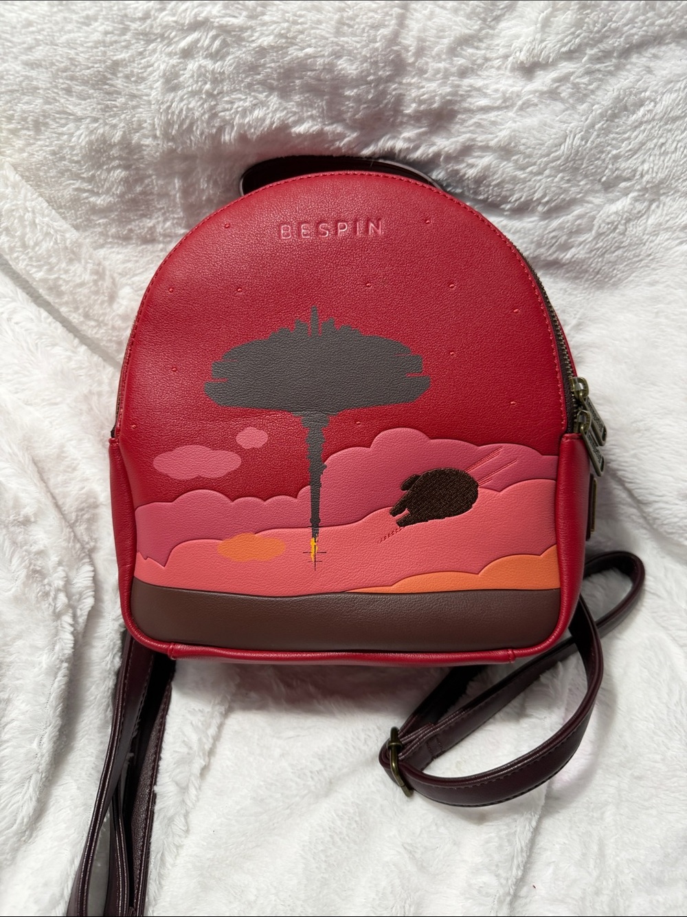 Limited Edition Star Wars Bespin Loungefly Mini Backpack with Coin Purse